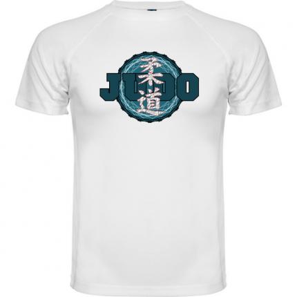 Tee shirt blanc judo combat TM-800-3884