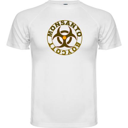 Tee shirt boycott monsanto TM-850-G3832 Monsanto pollueur