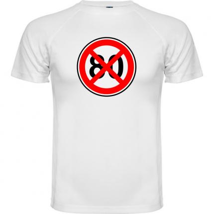 Tee shirt contre la loi qui limite la vitesse à 80 km/h t-shirt homme