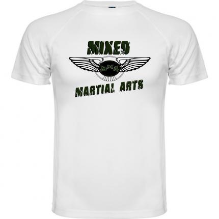 T-shirt MMA style Bentley motors  Mix martial Arts  couleur blanc